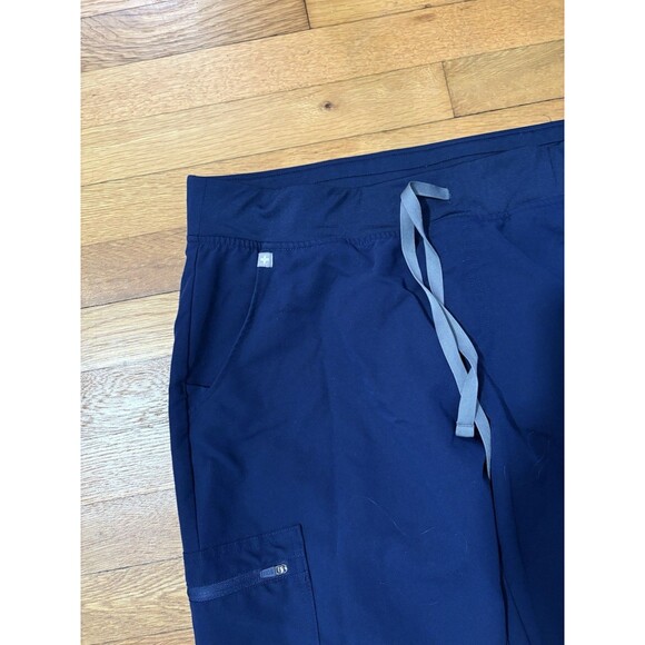 FIGS Size L/P Zamora Jogger Scrub Pants Navy Blue - Picture 3 of 7